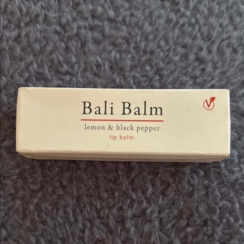 NEW Bali Balm Lemon & Black Pepper Hydrating Lip Balm